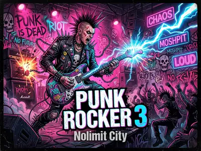 Jeu en ligne Punk Rocker 3